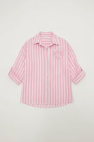 Shop Beach Riot Beach Riot Cassidy Prism Pink Blouse Shirt for women – premium loungewear and festival fashion at Spoiled Brat