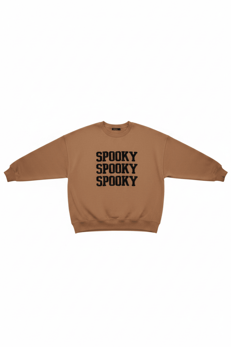 Shop Beach Riot Beach Riot Devyn Spooky Dusk Oversized Sweatshirt Sweater for women – premium loungewear and festival fashion at Spoiled Brat