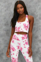 Beach Riot Katya Gym Desert Garden Crop Top as seen on Chloe Sims Crop Top by Beach Riot as seen on celebrities