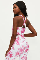 Beach Riot Katya Gym Desert Garden Crop Top as seen on Chloe Sims Crop Top by Beach Riot as seen on celebrities