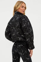 Shop Beach Riot Beach Riot Kris Convertible Shooting Stars Puffer Jacket Jacket for women – premium loungewear and festival fashion at Spoiled Brat