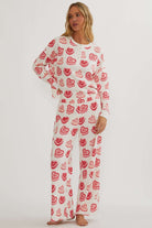 Beach Riot Pacific Long Sleeve PJ Sleep Set Sweat Treat - Spoiled Brat