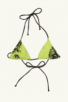 Shop Bitching & Junkfood Bitching & Junkfood DUA Bikini Top Neon Rose Bikini Top for women – premium loungewear and festival fashion at Spoiled Brat