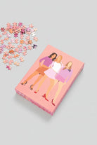 Shop Bored Sheep Bored Sheep Mean Girls Inspired: the Plastics Jigsaw Puzzle 500 Pcs Game for women – premium loungewear and festival fashion at Spoiled Brat