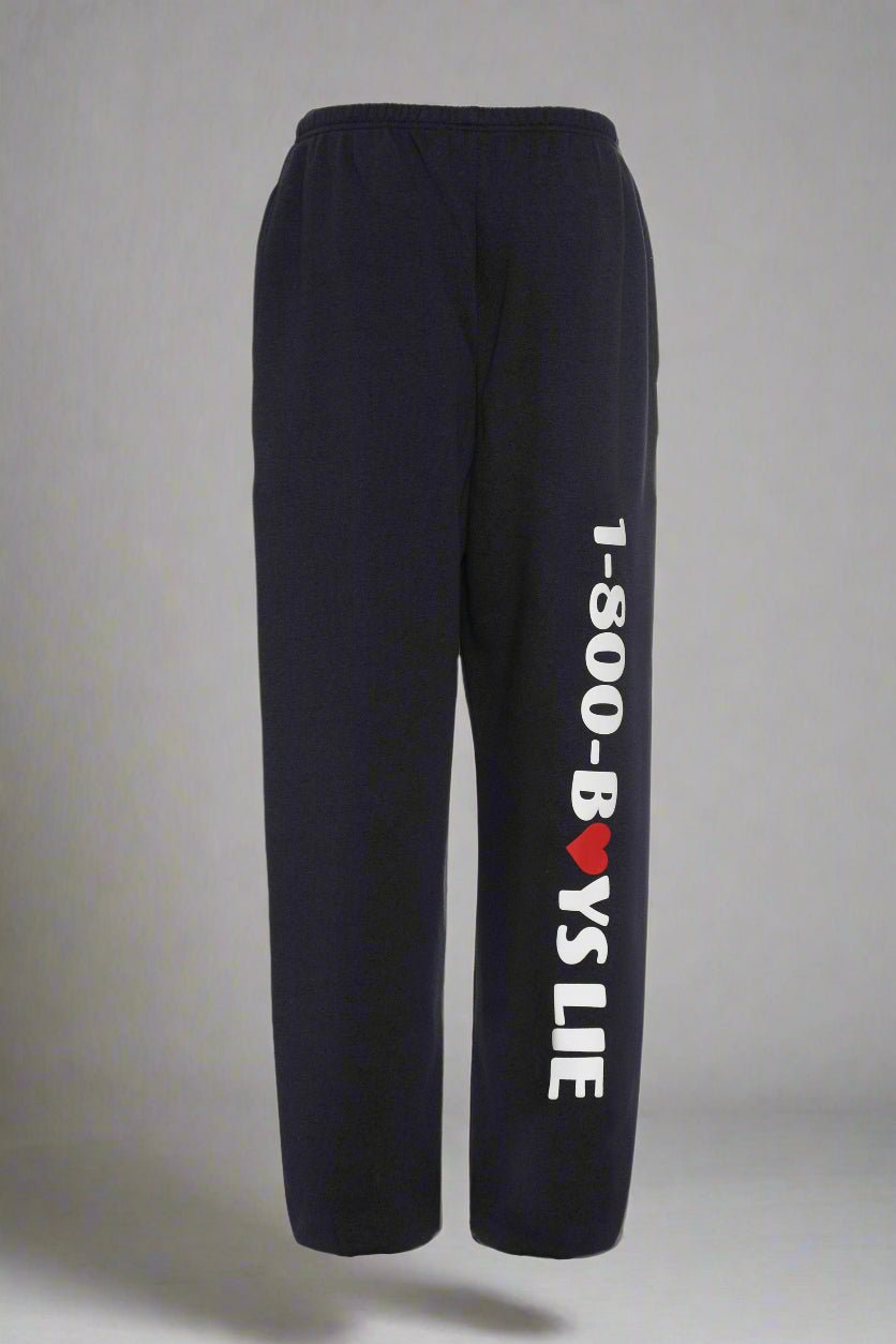 Boys Lie 1-800 Heart Kimmy Jogger Pant as seen on Kristin Cavallari by Boys Lie – Jogger Bottoms – Navy | Spoiled Brat UK