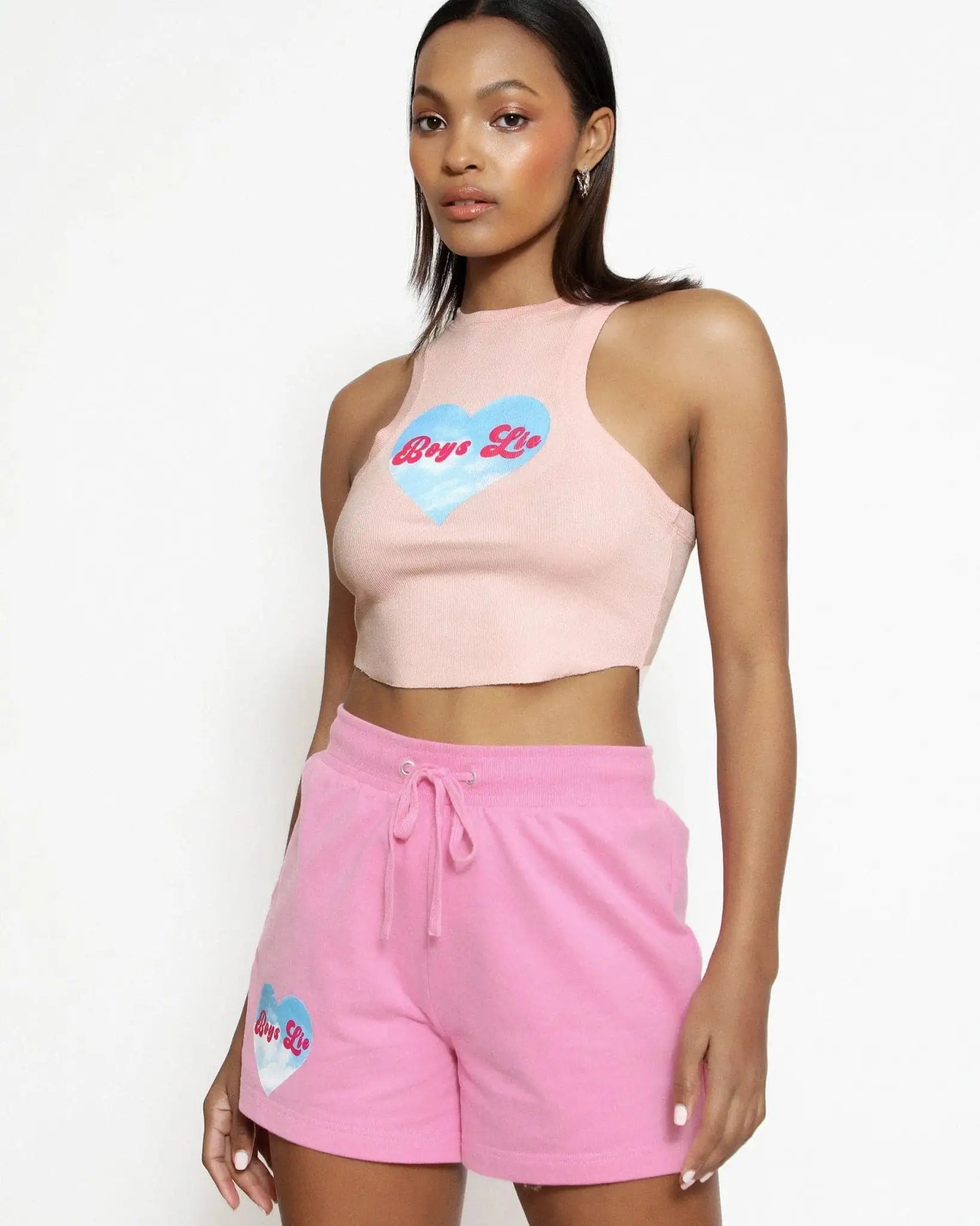 Shop Boys Lie Boys Lie Head in The Clouds Tank Top as seen on Ariana Madix Vest Top for women – premium loungewear and festival fashion at Spoiled Brat