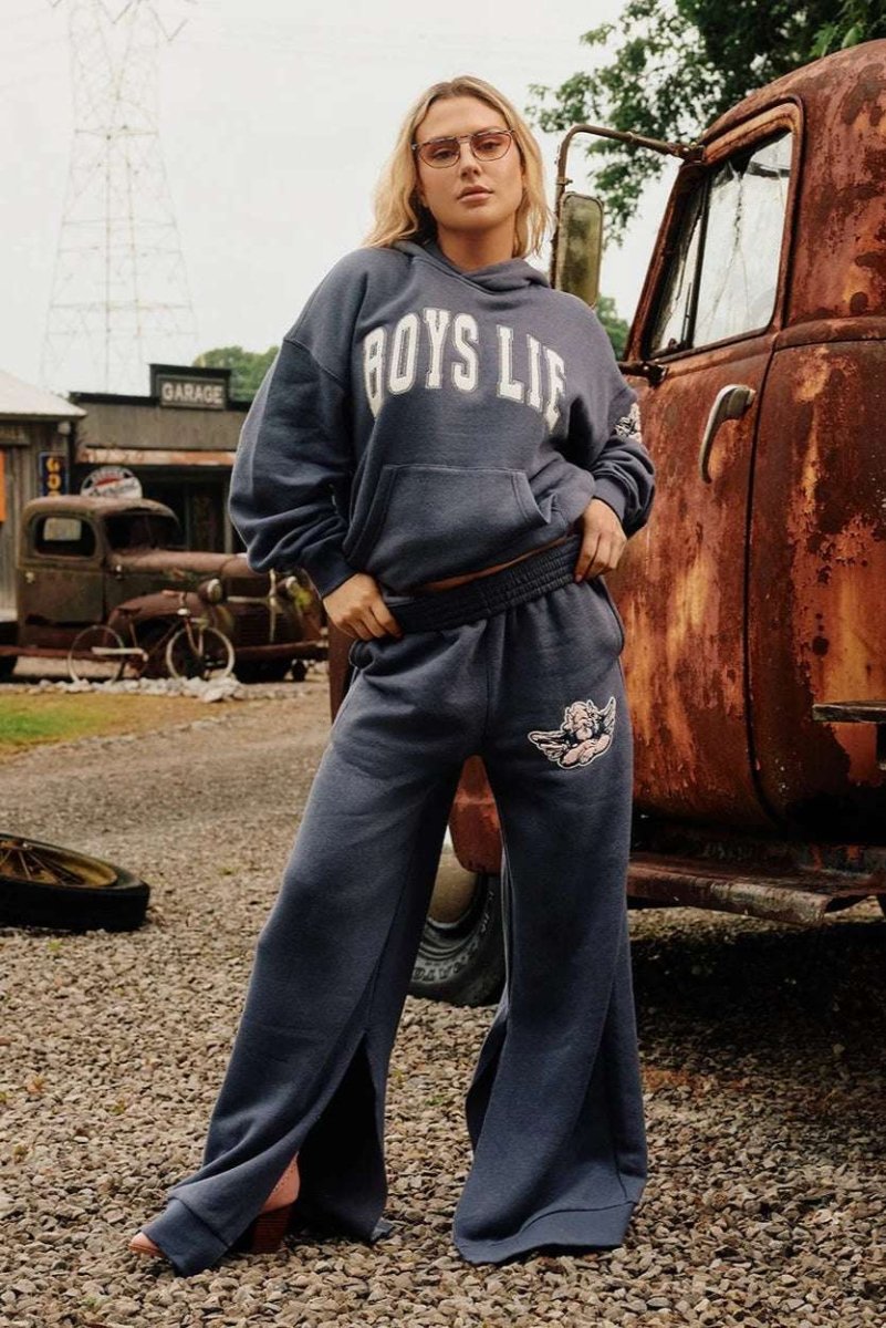 Shop Boys Lie Boys Lie In Too Deep MM Pants Jogger Bottoms for women – premium loungewear and festival fashion at Spoiled Brat