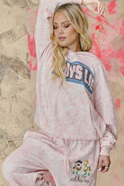 Shop Boys Lie Boys Lie Let Love Guide My Way Rhinestone Racer Hoodie as seen on Olivia Attwood Hooded Sweatshirt for women – premium loungewear and festival fashion at Spoiled Brat