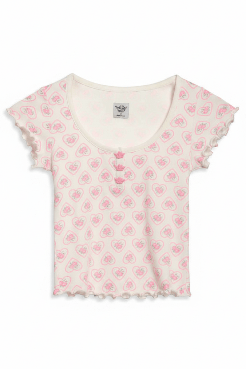 Shop Boys Lie Boys Lie Sweet Sadie Pajama Top Pyjamas for women – premium loungewear and festival fashion at Spoiled Brat