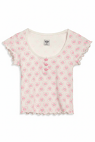 Shop Boys Lie Boys Lie Sweet Sadie Pajama Top Pyjamas for women – premium loungewear and festival fashion at Spoiled Brat
