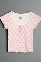 Shop Boys Lie Boys Lie Sweet Sadie Pajama Top Pyjamas for women – premium loungewear and festival fashion at Spoiled Brat