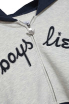 Shop Boys Lie Boys Lie The Big Leaguer Alex Zip up Hoodie Zip Up Hoodie for women – premium loungewear and festival fashion at Spoiled Brat