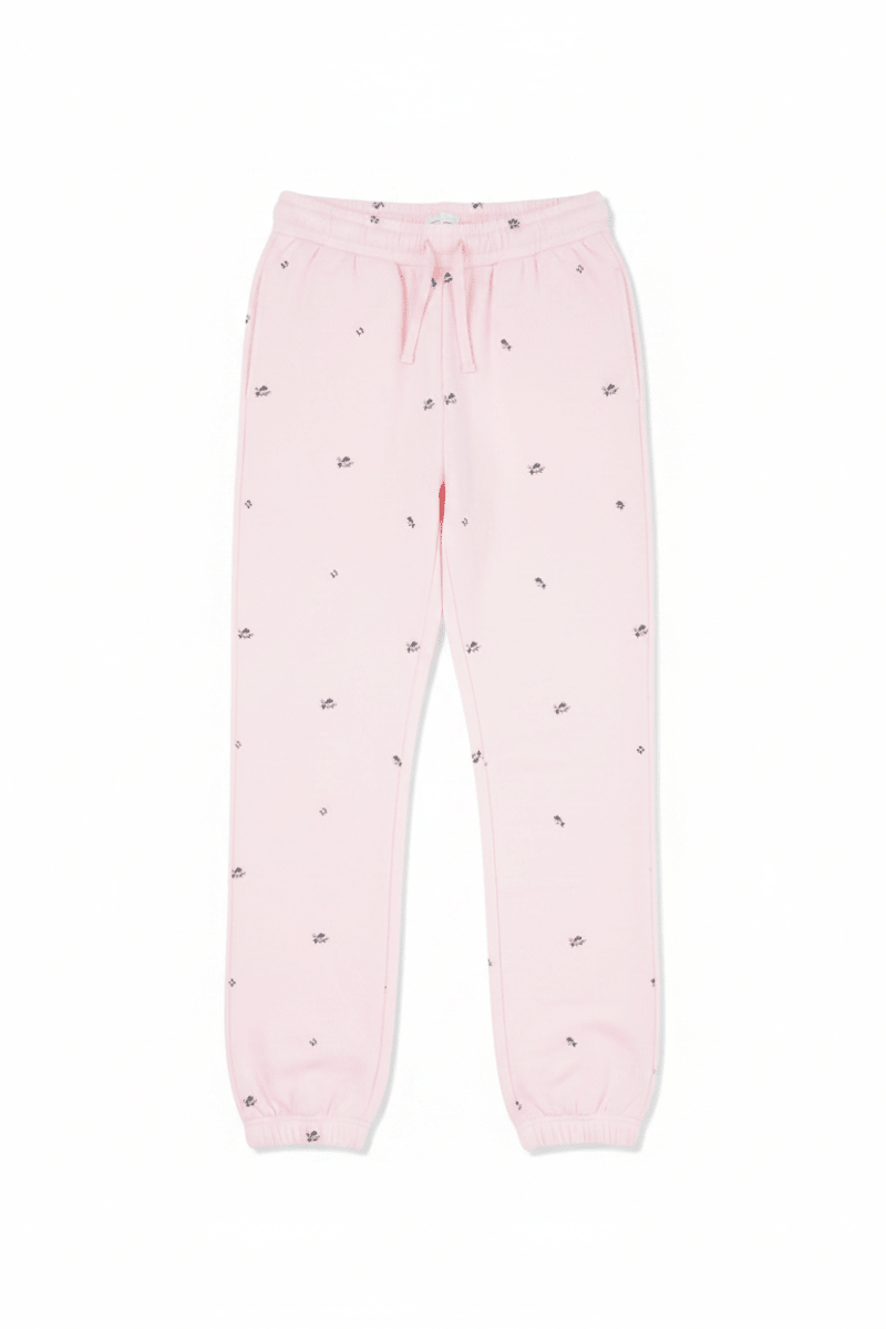 Shop Brunette The Label Brunette The Label "Be Kind" All Over Floral Oversized Joggers Sweatpants for women – premium loungewear and festival fashion at Spoiled Brat
