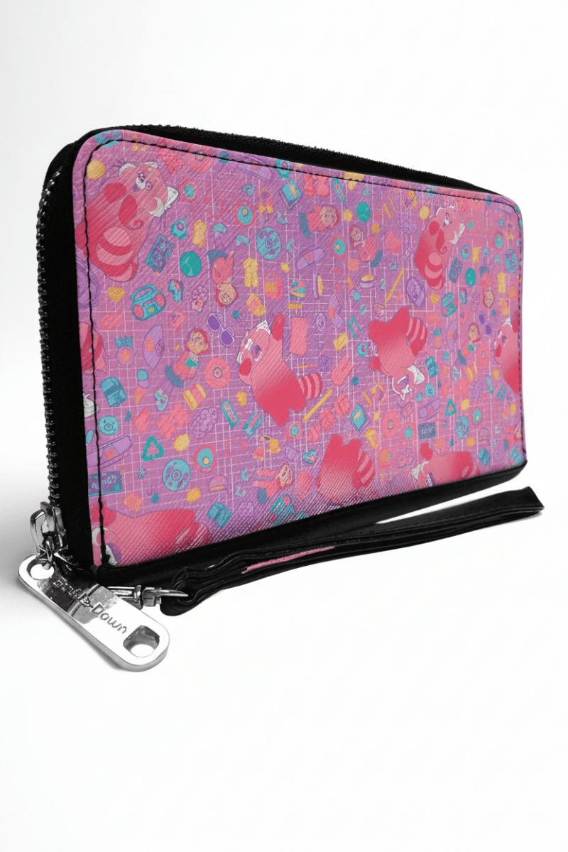 Shop Buckle Down Products Buckle Down Disney Red Panda PU Zip Around Wallet Rectangle Wallet for women – premium loungewear and festival fashion at Spoiled Brat