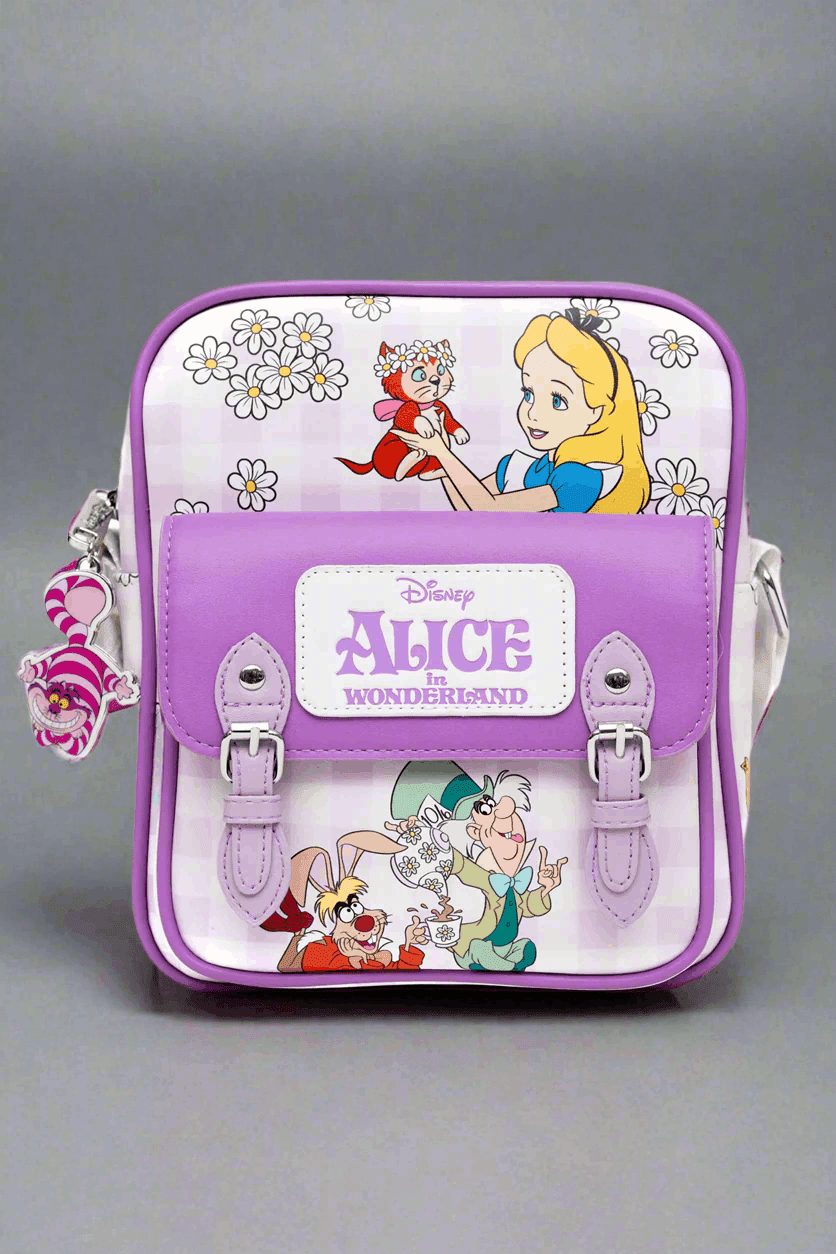 Shop Buckle Down Products Buckle Down Products Disney Alice in Wonderland Backpack Mini Backpack for women – premium loungewear and festival fashion at Spoiled Brat