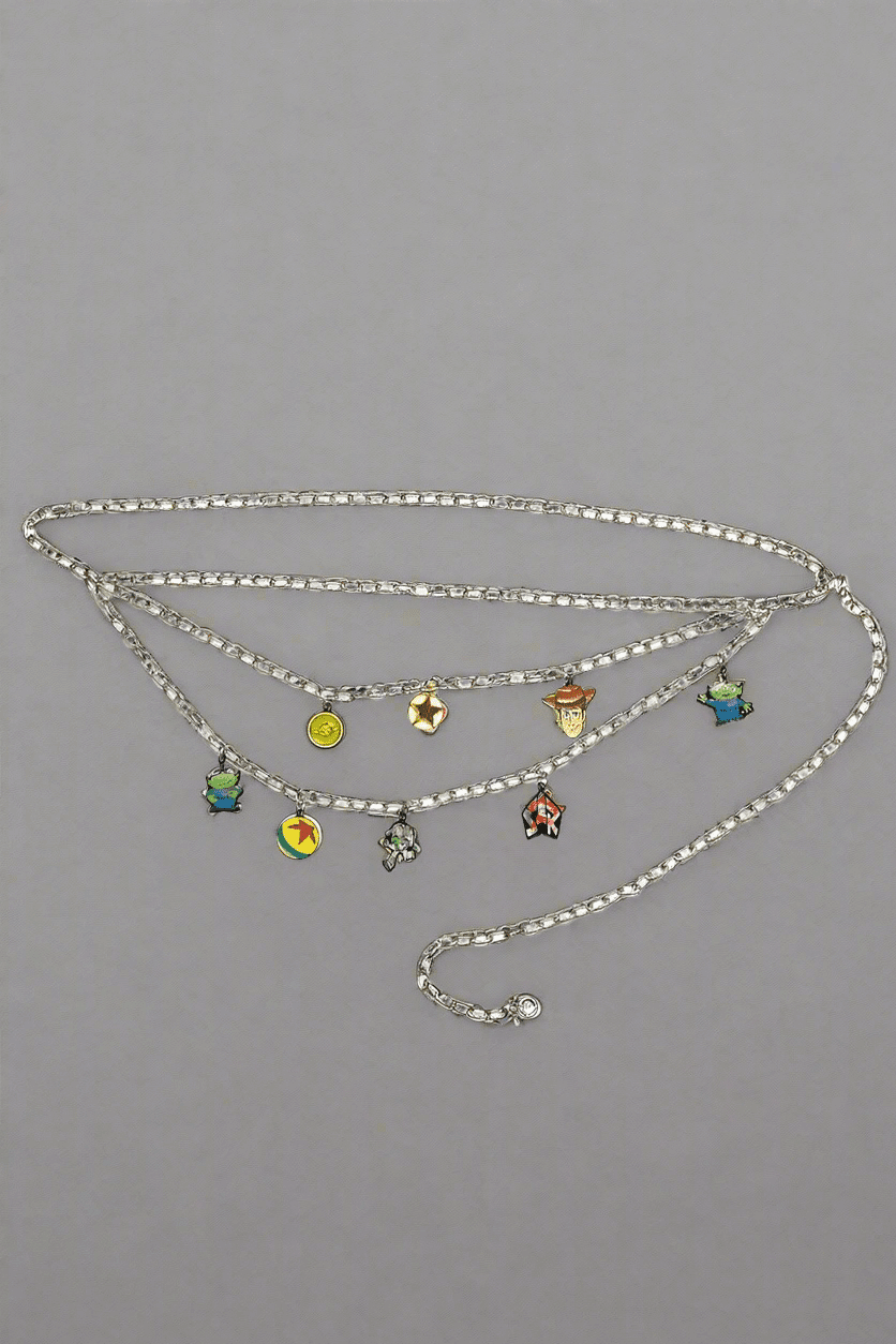 Buckle Down Products Disney Toy Story Charm Chain Belt - Spoiled Brat