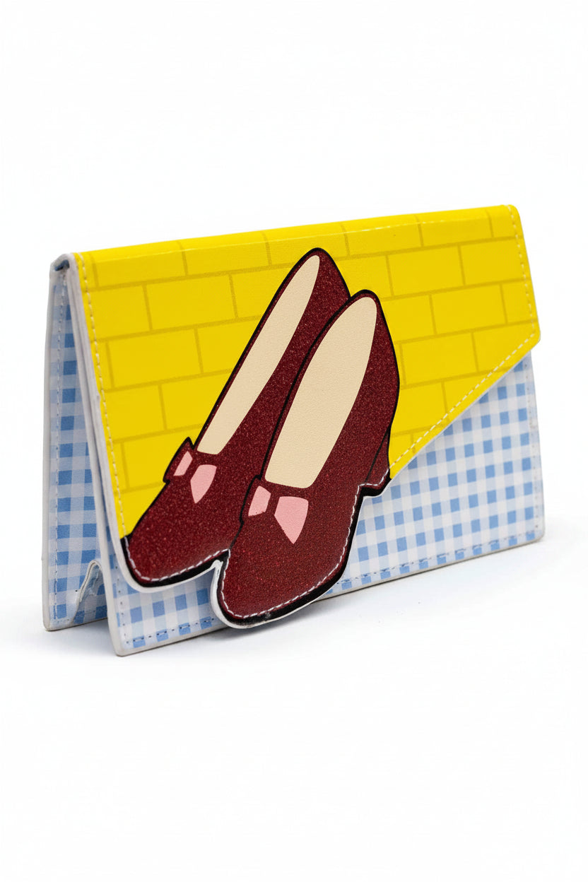 Shop Buckle Down Products Buckle Down Products Wizard of Oz Fold Over Wallet Clutch Bag for women – premium loungewear and festival fashion at Spoiled Brat