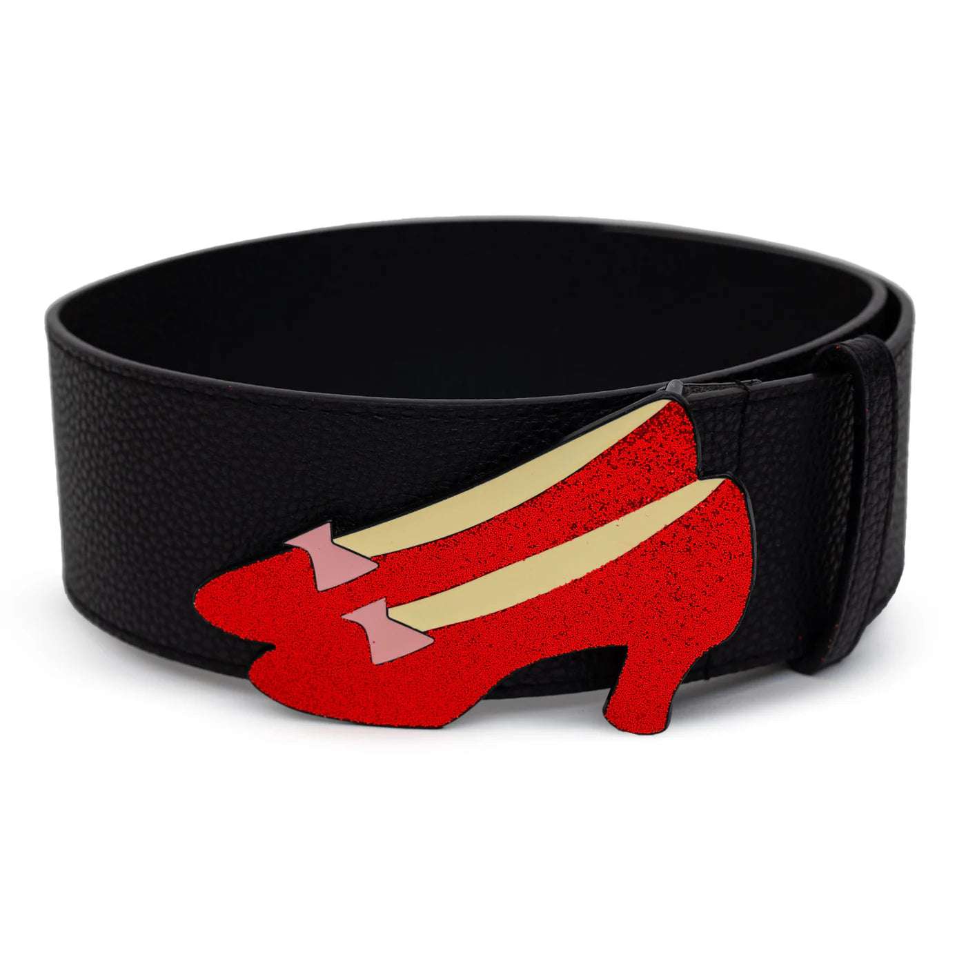Buckle Down Wizard Of Oz Ruby Slippers Enamel Belt by Buckle Down Products – Belt – Small (27-36 inch) | Spoiled Brat UK
