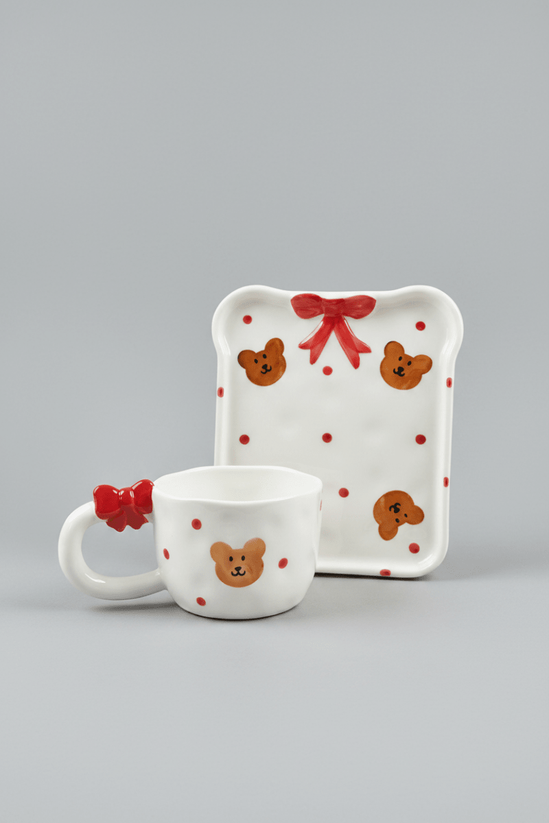 Shop Coconut Lane Coconut Lane Berry Cute Mug & Toast Plate Set Mug for women – premium loungewear and festival fashion at Spoiled Brat