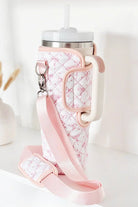 Shop Coconut Lane Coconut Lane Quilted Dainty Bows Tumbler Carry Case Water Bottle for women – premium loungewear and festival fashion at Spoiled Brat