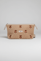 Shop Coconut Lane Coconut Lane Quilted Embroidered Theo Teddy Expandable Cosmetic Bag Cosmetic Case for women – premium loungewear and festival fashion at Spoiled Brat
