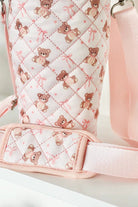 Shop Coconut Lane Coconut Lane Quilted Thea Teddy Tumbler Carry Case Water Bottle for women – premium loungewear and festival fashion at Spoiled Brat