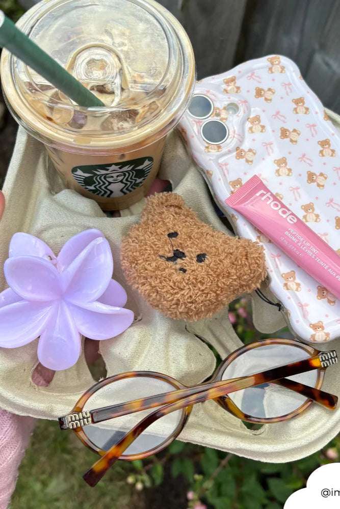 Shop Coconut Lane Coconut Lane Teddy Bear Phone Charm Phone Charm for women – premium loungewear and festival fashion at Spoiled Brat