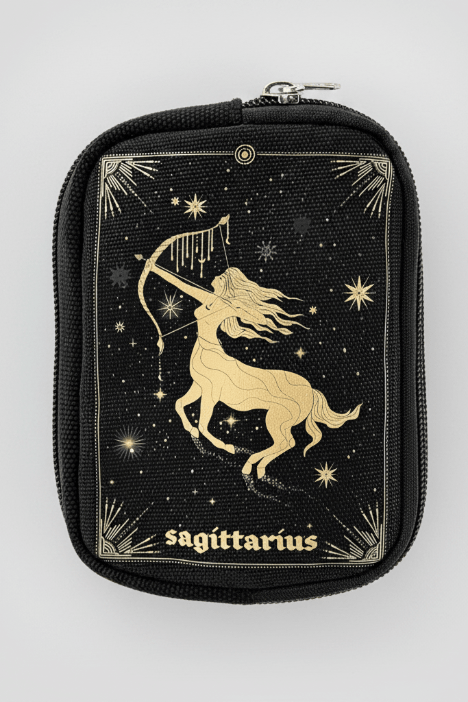 Shop Comeco INC Zodiac Sign Wristlet Purse Purse for women – premium loungewear and festival fashion at Spoiled Brat