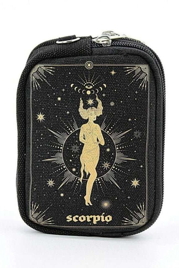 Shop Comeco INC Zodiac Sign Wristlet Purse Purse for women – premium loungewear and festival fashion at Spoiled Brat
