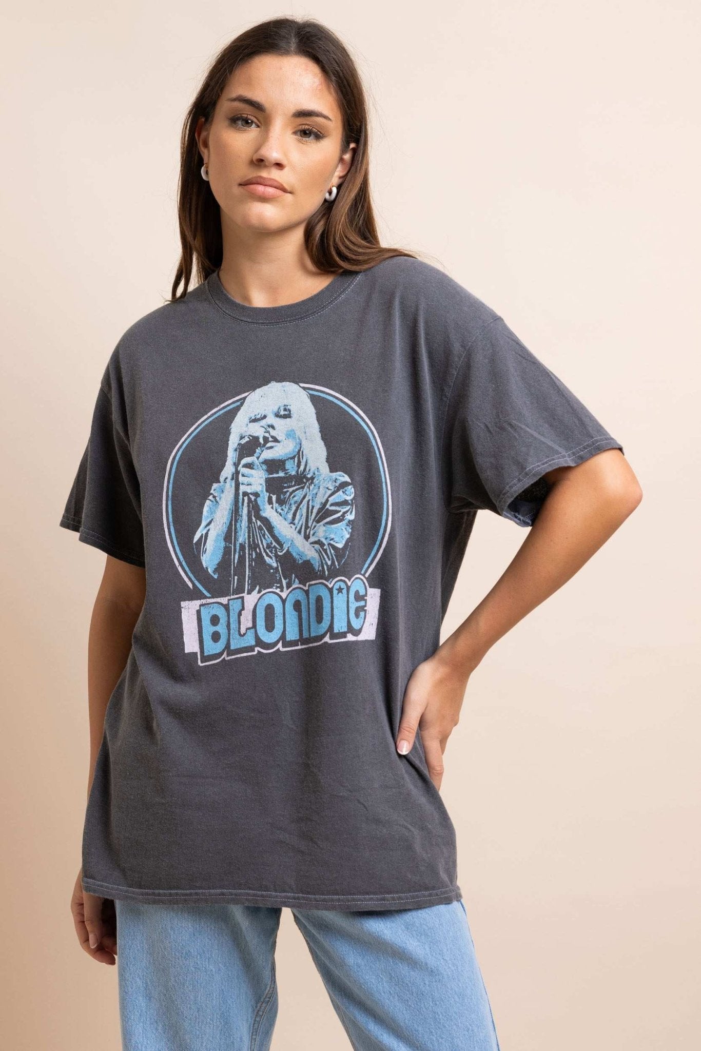 Shop Daisy Street Daisy Street Blondie Tyler Tee T-Shirts for women – premium loungewear and festival fashion at Spoiled Brat