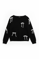 Shop Daisy Street Daisy Street Bow Detail Jumper Jumper for women – premium loungewear and festival fashion at Spoiled Brat