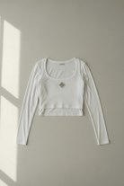 Shop Daisy Street Daisy Street Double Layered Top with Embroidery Long Sleeved Top for women – premium loungewear and festival fashion at Spoiled Brat