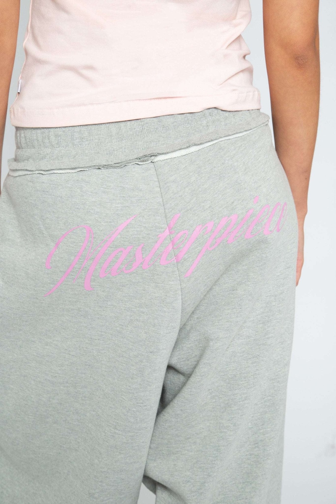 Daisy Street Masterpiece Grey Jogger Pants - Spoiled Brat