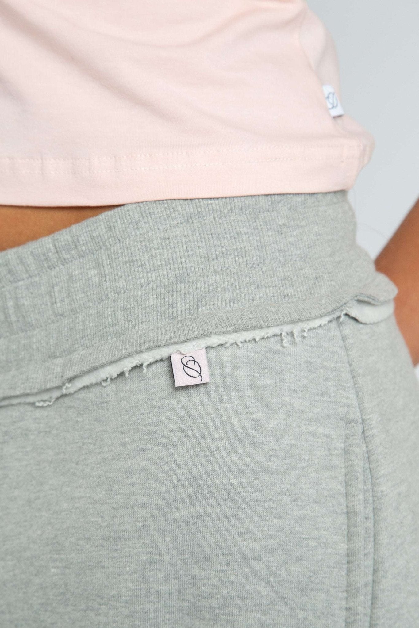 Daisy Street Masterpiece Grey Jogger Pants - Spoiled Brat