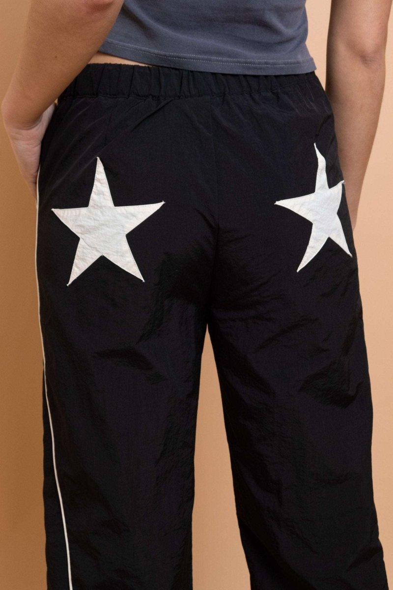 Shop Daisy Street Daisy Street Piping Detail Trousers with Star Pockets Trousers for women – premium loungewear and festival fashion at Spoiled Brat