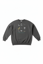 Shop Daisy Street Daisy Street Playing Out Oversized Sweatshirt Sweater for women – premium loungewear and festival fashion at Spoiled Brat