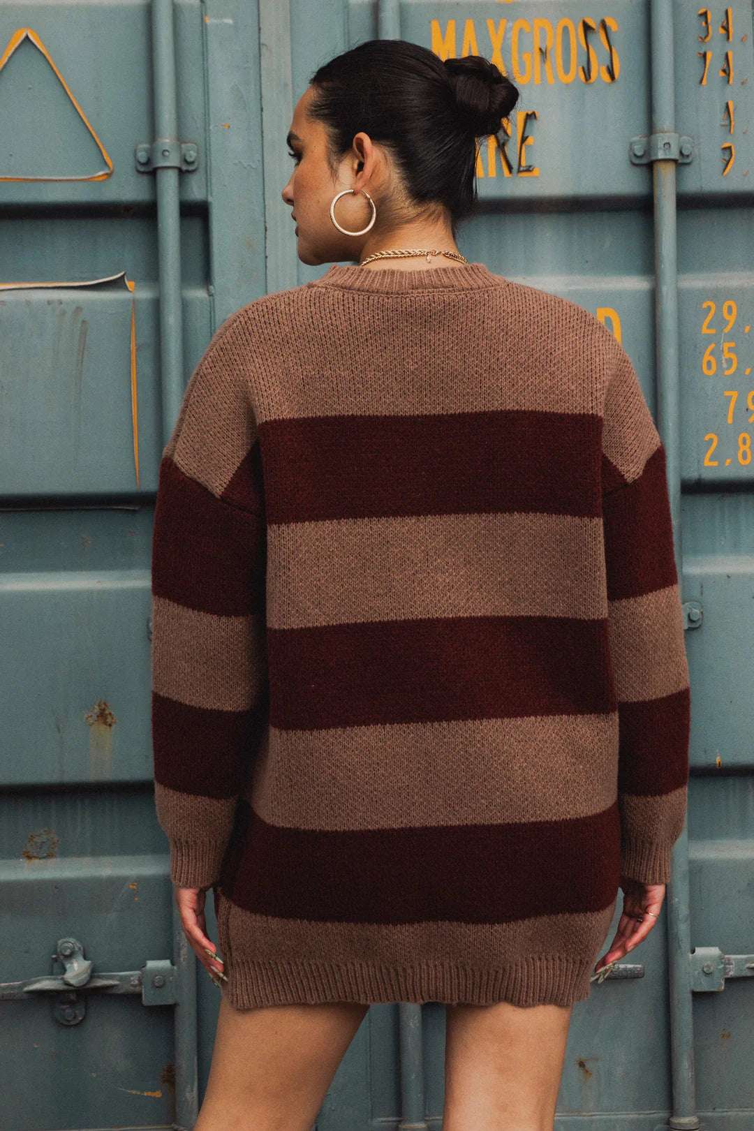 Shop Daisy Street Paul Frank x Daisy Street Knitted Jumper Dress Dress for women – premium loungewear and festival fashion at Spoiled Brat