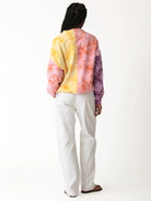 Shop Electric and Rose Electric and Rose Bhodi Patchwork Sweater Long Sleeved Top for women – premium loungewear and festival fashion at Spoiled Brat