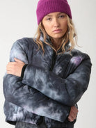 Shop Electric and Rose Electric & Rose Puffer Bomber Jacket as seen on Chloe Meadows Jacket for women – premium loungewear and festival fashion at Spoiled Brat
