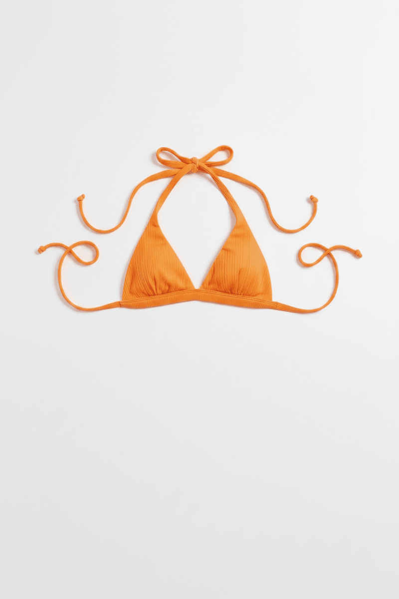 Shop Frankies Bikinis Frankies Bikinis Eden Plissé Halter Bikini Top Bikini Top for women – premium loungewear and festival fashion at Spoiled Brat