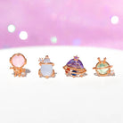 Shop Girls Crew Girls Crew Blast Off Earring Stud Set Earrings for women – premium loungewear and festival fashion at Spoiled Brat