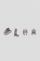 Shop Girls Crew Girls Crew Cowgirl Earring Stud Set Earrings for women – premium loungewear and festival fashion at Spoiled Brat