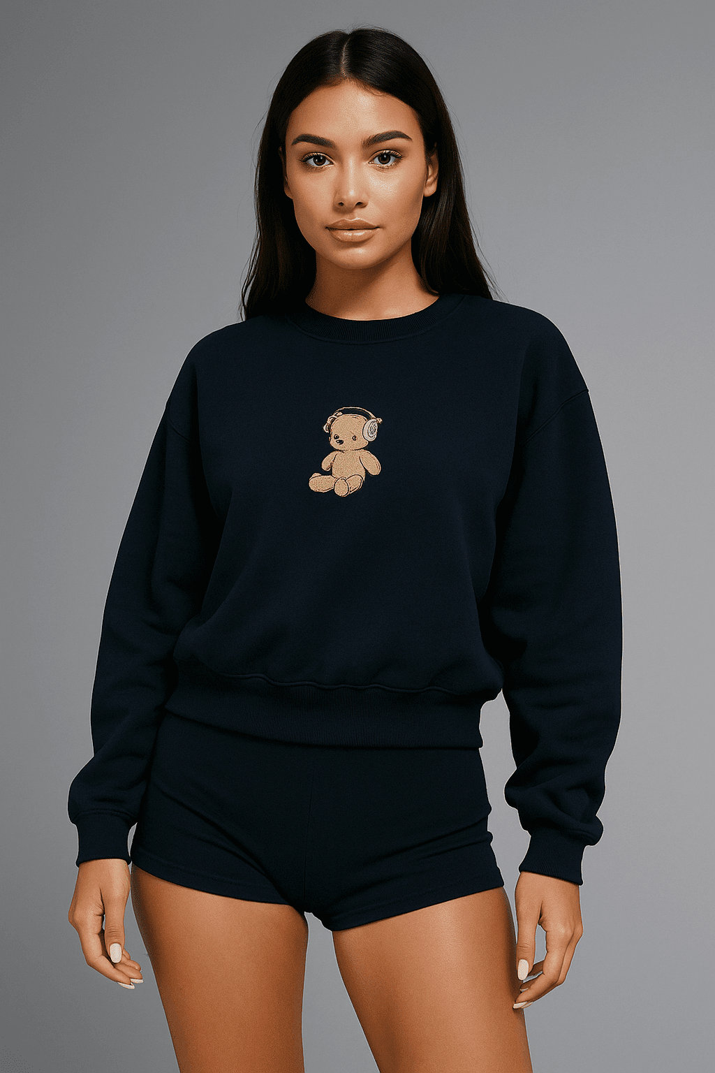 Happy Camp3r Do Not Disturb Sweater by Happy Camp3r – Sweater – Navy | Spoiled Brat UK