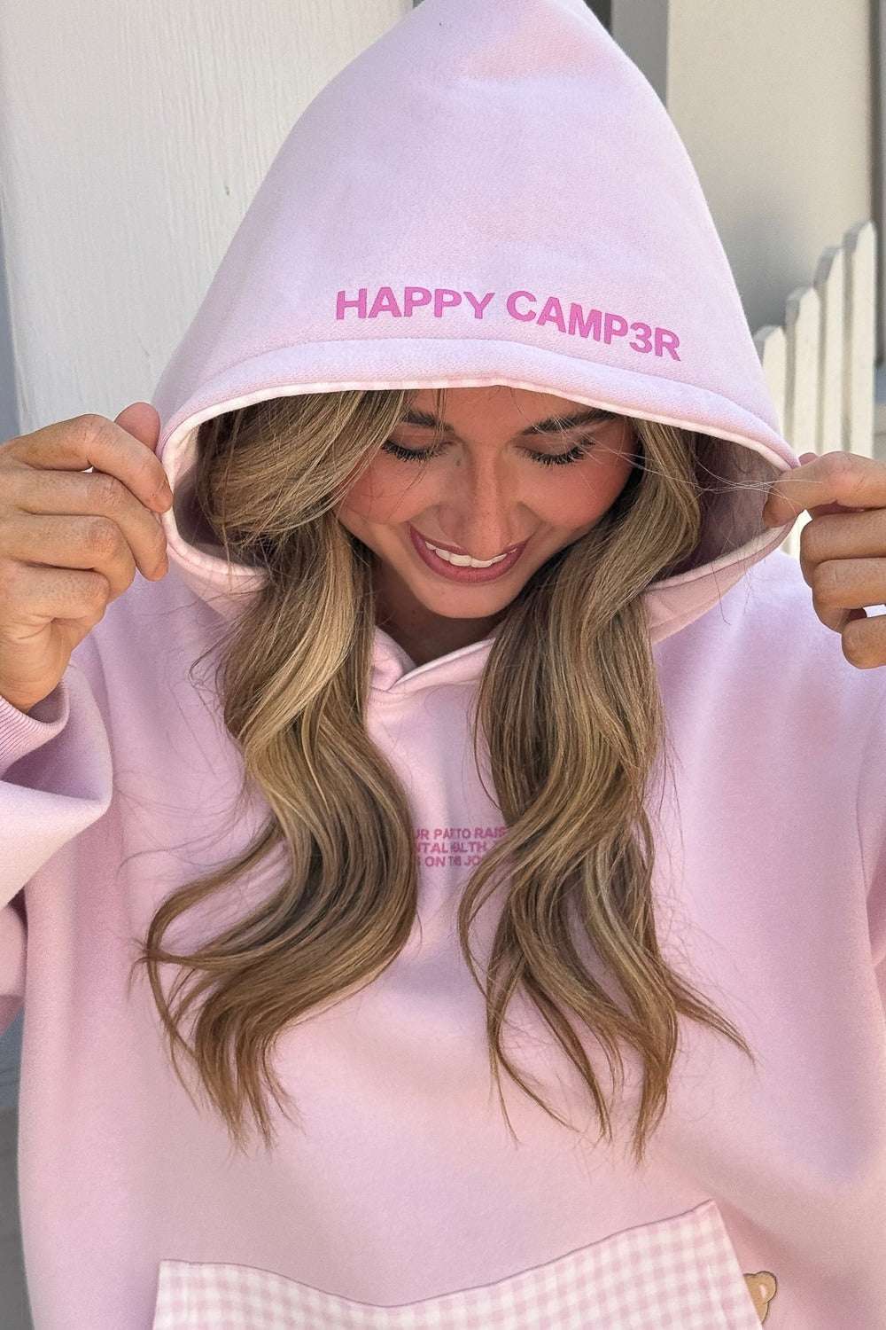 Happy Camp3r Gratitude Edition Lilac Hoodie by Happy Camp3r – Hoodie – Purple | Spoiled Brat UK