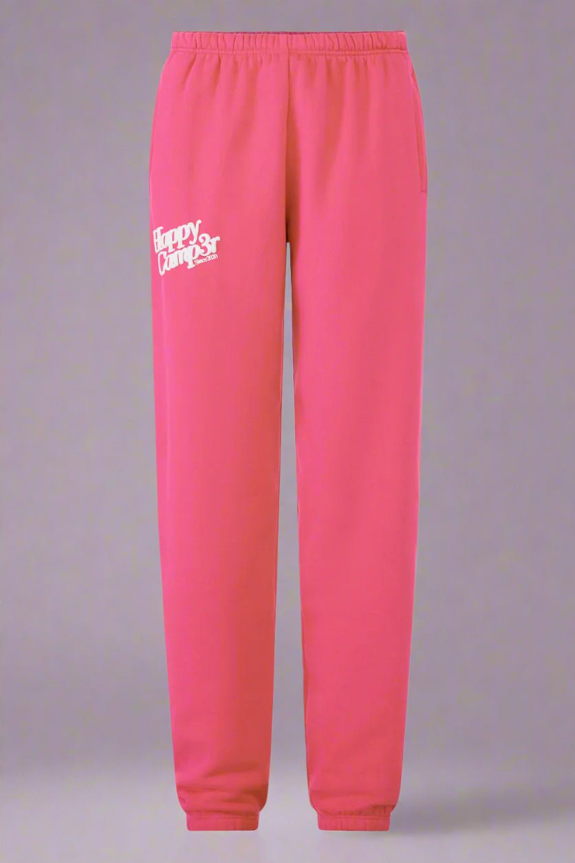 Happy Camp3r Hot Pink Core Jogger Pants - Spoiled Brat