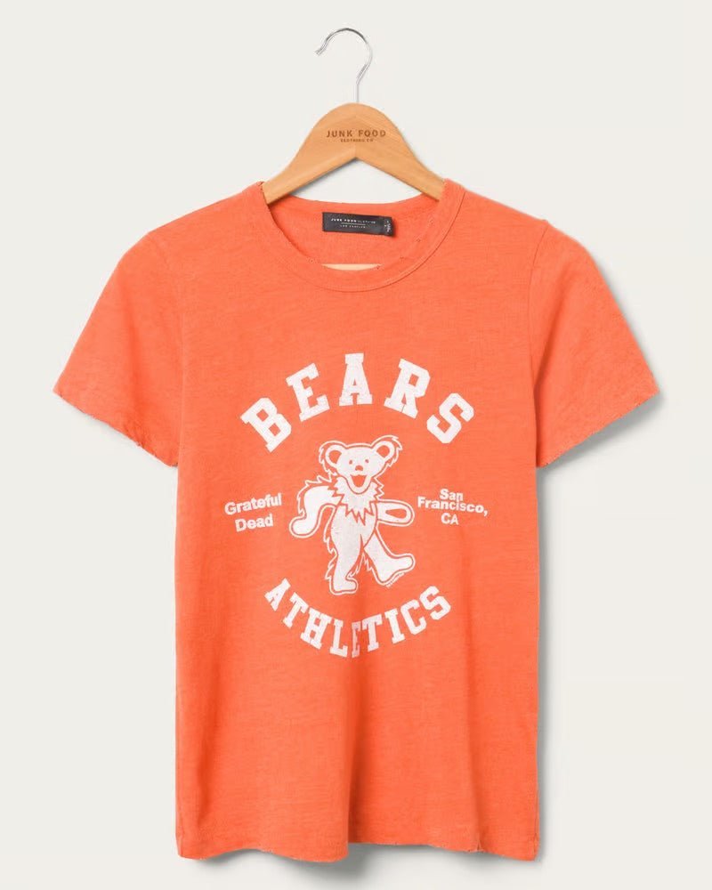 Shop Junk Food Junk Food Grateful Dead Bears Womens Tee T-Shirt for women – premium loungewear and festival fashion at Spoiled Brat