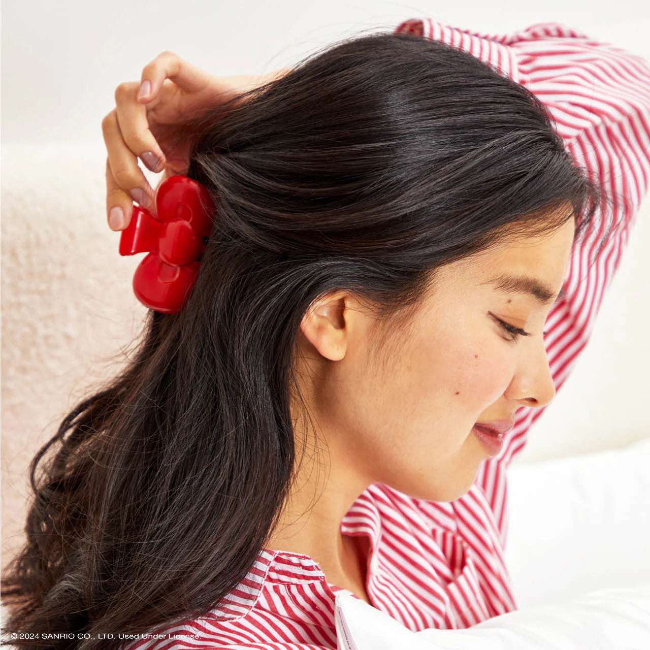 Hello Kitty x Kitsch Recycled Plastic Bow Shape Claw Clip - Spoiled Brat