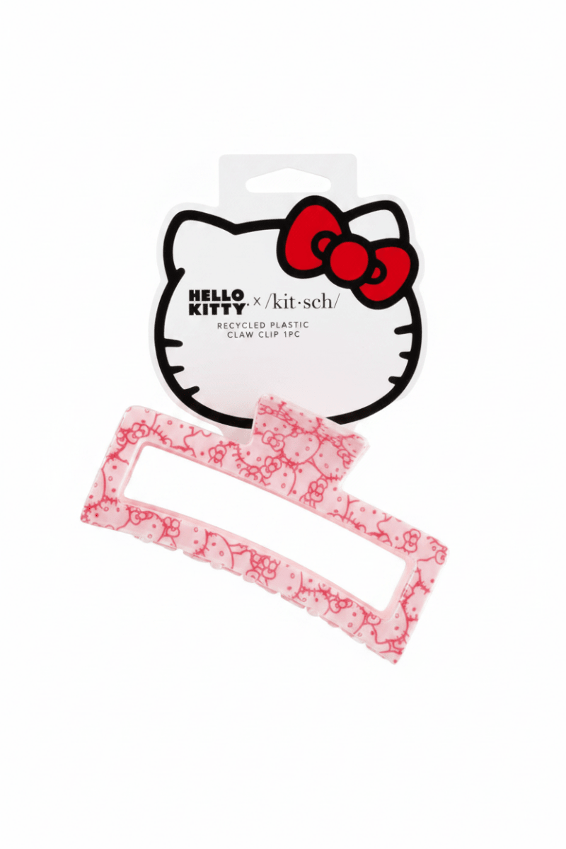 Shop Kitsch Hello Kitty x Kitsch Recycled Plastic Jumbo Open Shape Claw Clip Hair Band for women – premium loungewear and festival fashion at Spoiled Brat