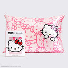 Shop Kitsch Hello Kitty x Kitsch Satin Pillowcase - Pink Hello Kitty Faces Pillow for women – premium loungewear and festival fashion at Spoiled Brat