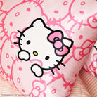Shop Kitsch Hello Kitty x Kitsch Satin Pillowcase - Pink Hello Kitty Faces Pillow for women – premium loungewear and festival fashion at Spoiled Brat